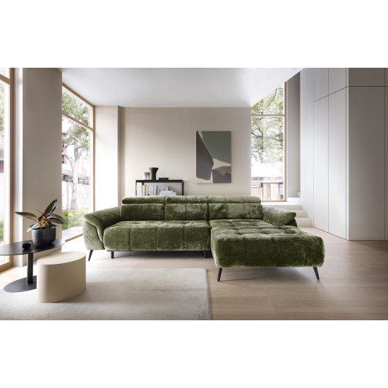 Stūra dīvāns Genova I (Elektrisks) (Izvelkams) image