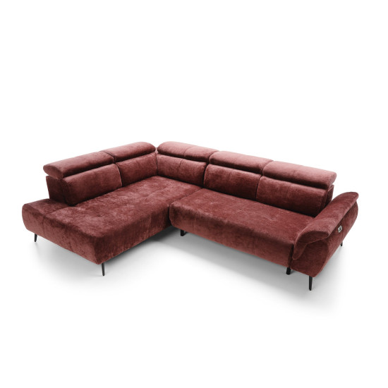 Stūra dīvāns Genova II (Elektrisks) (Izvelkams) Izvelkamie dīvāni, Izvelkamie stūra dīvāni image