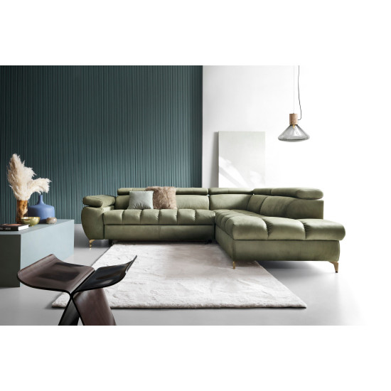 Stūra dīvāns LUGANO II (Izvelkams) Izvelkamie dīvāni, Izvelkamie stūra dīvāni image