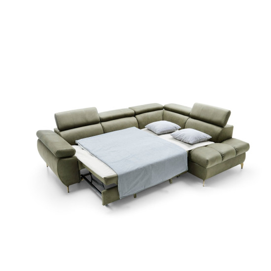 Stūra dīvāns LUGANO II (Izvelkams) Izvelkamie dīvāni, Izvelkamie stūra dīvāni image