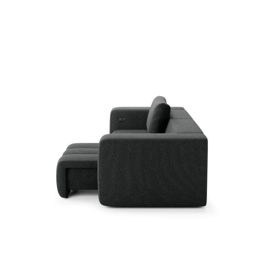 Dīvāns BERN ELECTRIC Dīvāni, Neizvelkamie, trīsvietīgie dīvāni image