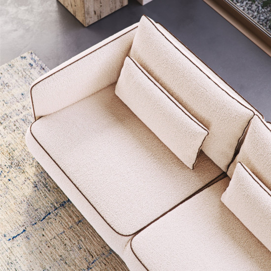 Modulārs dīvāns YVES Dīvāni, Neizvelkamie, trīsvietīgie dīvāni image