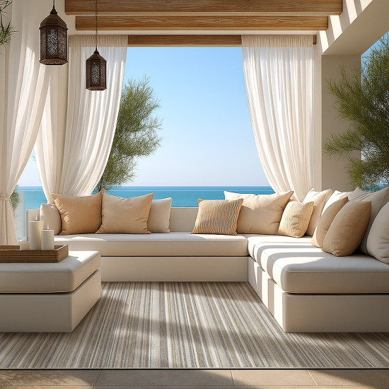 Paklājs BRIGHTON 51 TAUPE