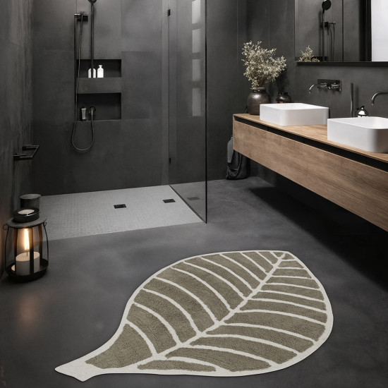 Paklājs LEAF BEIGE/IVORY, 80 × 140 cm
