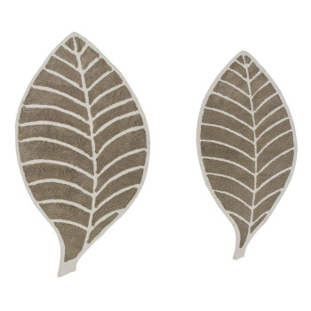 Paklājs LEAF BEIGE/IVORY, 80 × 140 cm