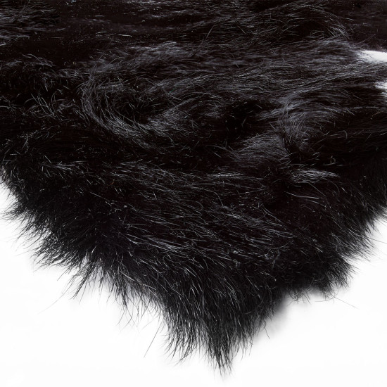 Paklājs Pelle Colorata Nero, 200 × 240 cm
