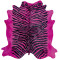 Paklājs PELLE STAMPATA ZEBRA FUXIA, 200 × 240 cm