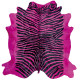 Paklājs PELLE STAMPATA ZEBRA FUXIA, 200 × 240 cm
