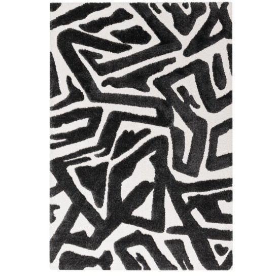 Paklājs VENERE BLACK AND WHITE